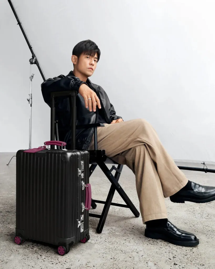 RIMOWA and Jay Chou team up with Fan Zhendong